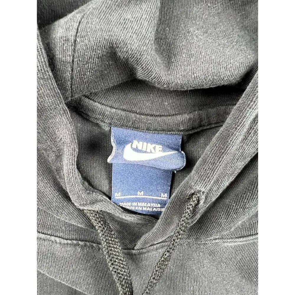 Nike Men's Hoodie Size Medium Black‎ Sweatshirt Drawstring